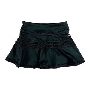 Limeapple Black Athletic Skirt Skort 7/8